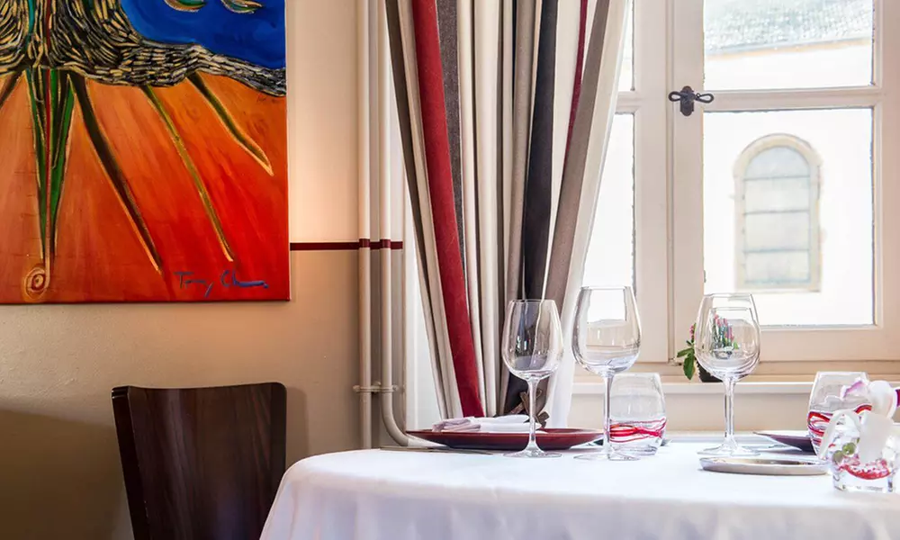 Menu gourmand 7 services avec accords mets et vins en option au Tilia