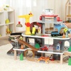 Image 1: AIYAPLAY Wooden Train Set, Mine-Themed or with Crane
