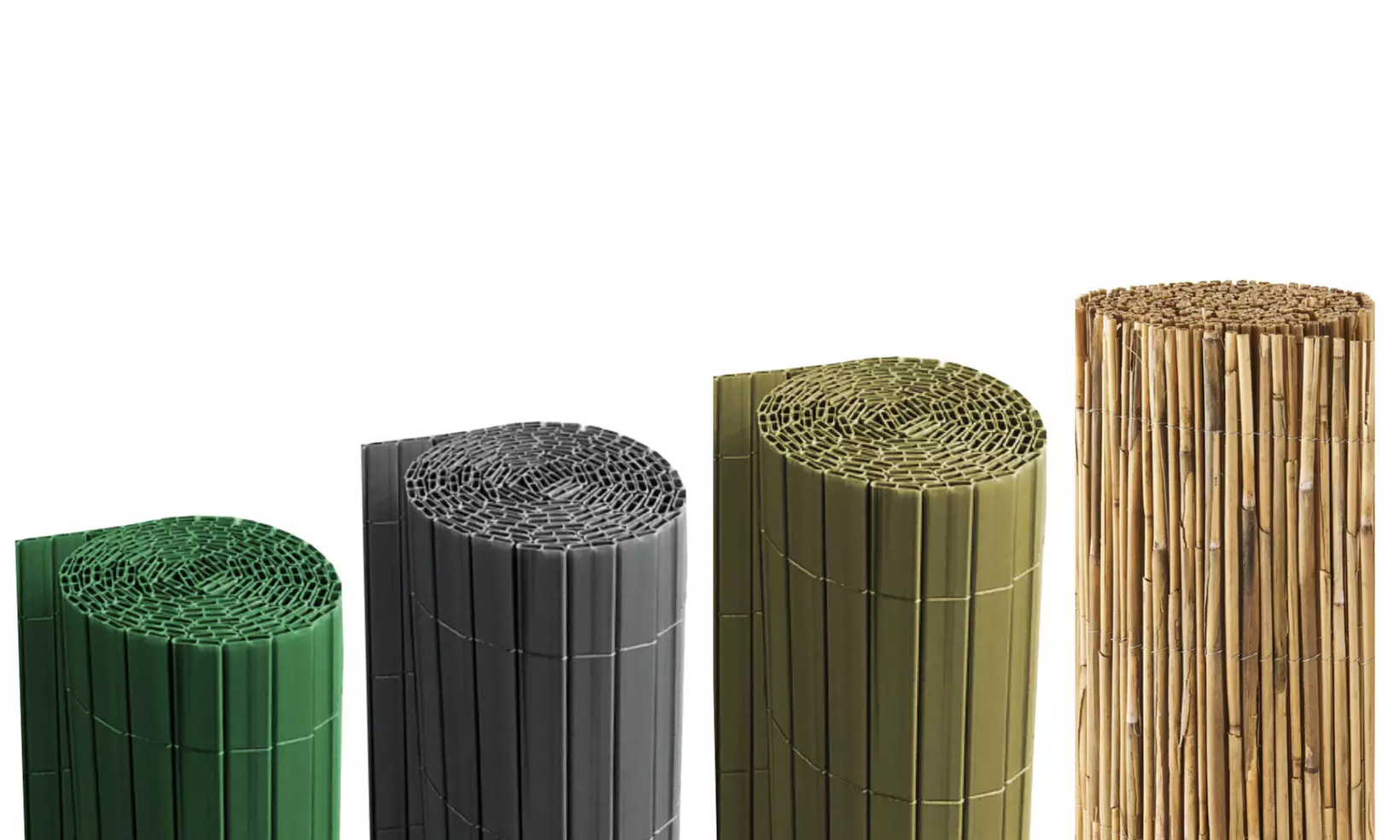 Arelle in pvc e bamboo recinzioni esterno giardino