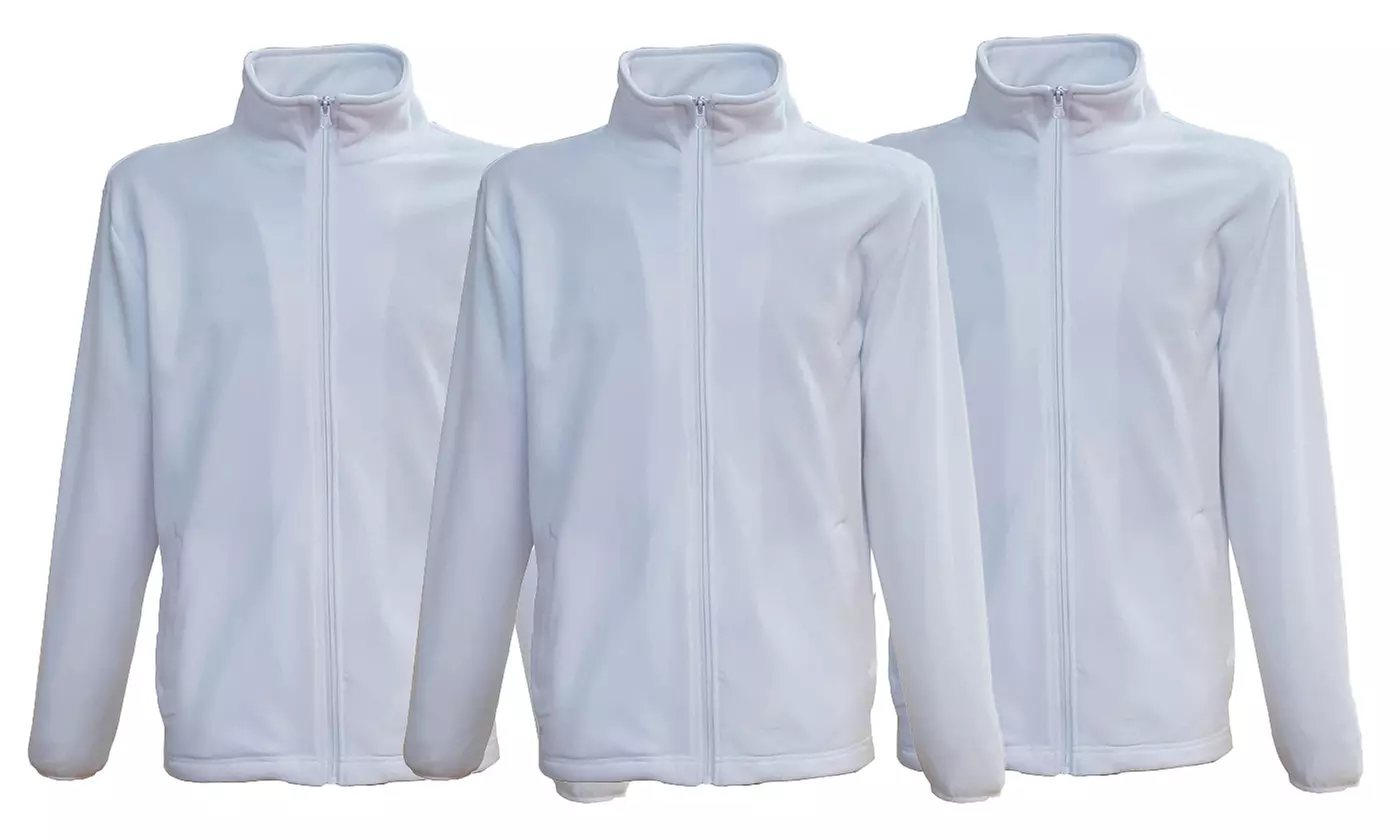 3 felpe da uomo in pile CLRS