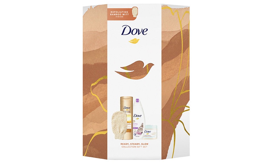 Image 2: Dove Ready Steady Glow Collection Gift Set