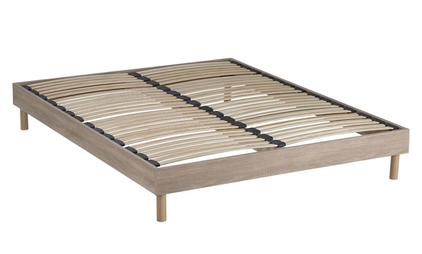 Image 6: Sommier en bois avec bi-lattes, lattes flexibles, Maison Aubertin 