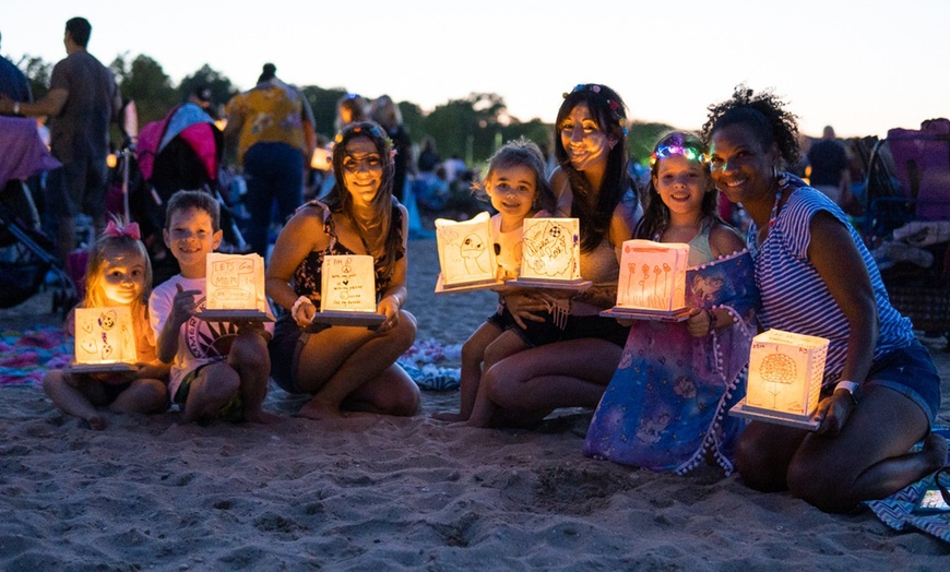 Image 5: Join the Water Lantern Festival Admission for Up to Four People
