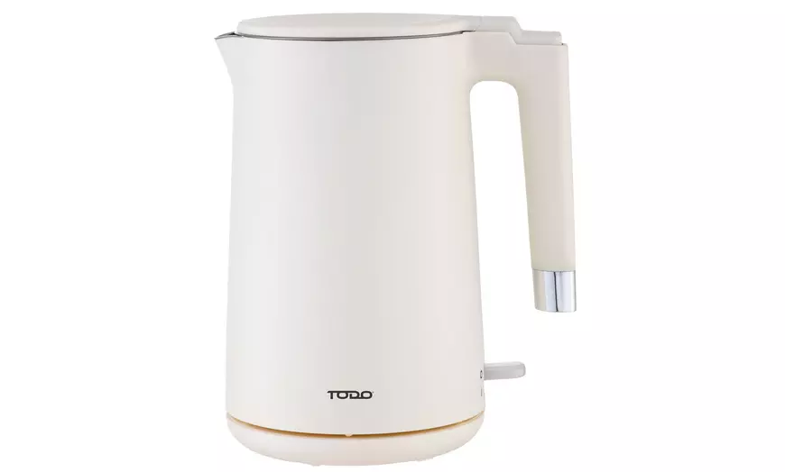 Image 23: TODO 1.7L Electric Cordless Kettle Stainless Steel/ Led Water Jug