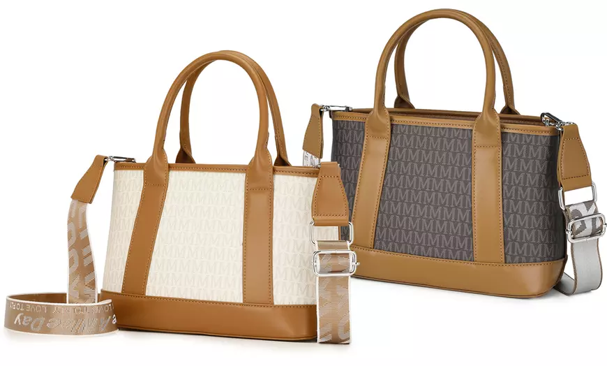 Image 1: Sac fourre-tout avec bandoulière réglable