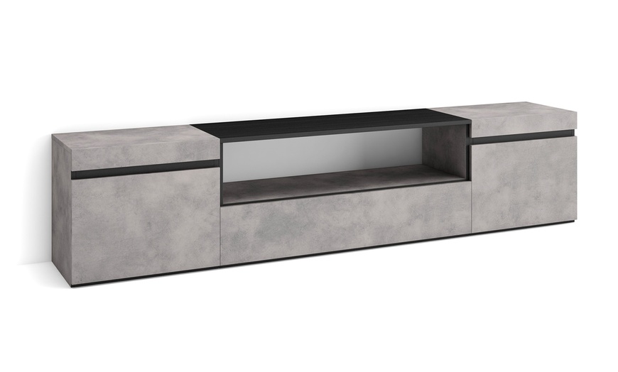 Image 12: TV Stand Cozy 200 cm in different colours and large storage capacity