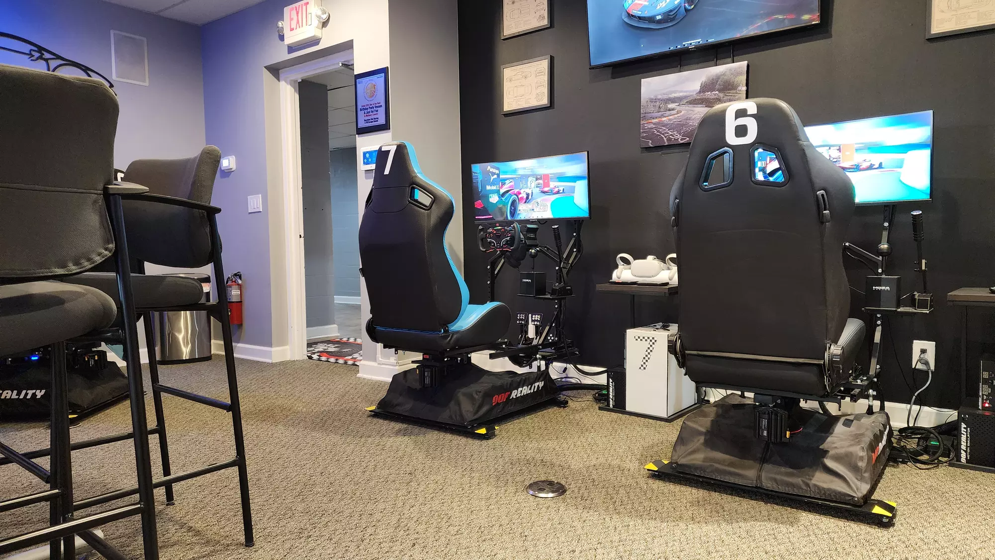 60-Minute Session at RACETIME SIM RACING & VR ESCAPE ROOMS