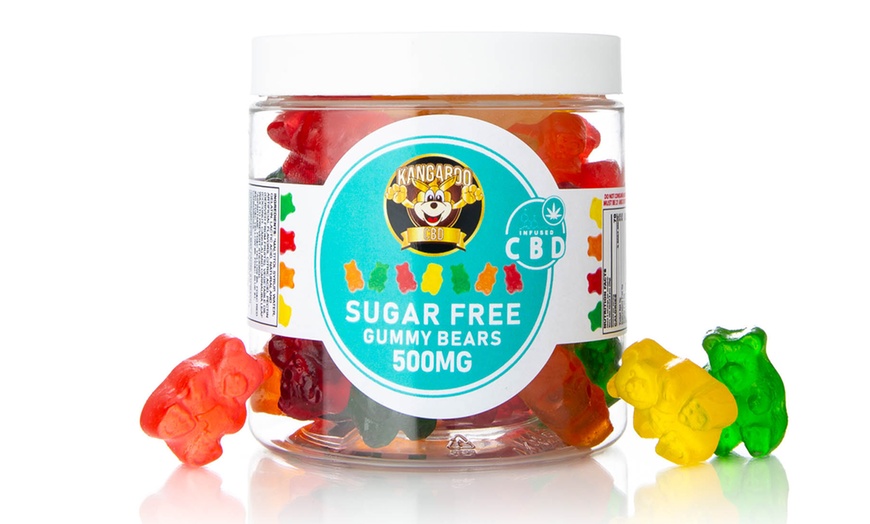Image 4: Potent Sugar-Free Organic CBD Infused Gummies from Kangaroo (150mg-5000mg)