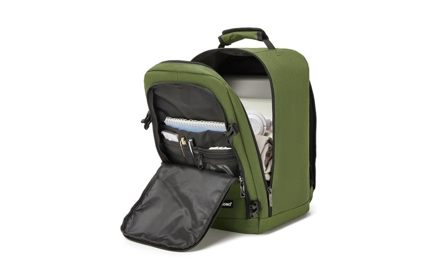 Image 6: Mochila de viaje tamaño cabina con espacio para portátil
