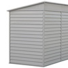 Image 5: Living And Home Steel Storage Shed with Lean-To Roof & Lockable Doors