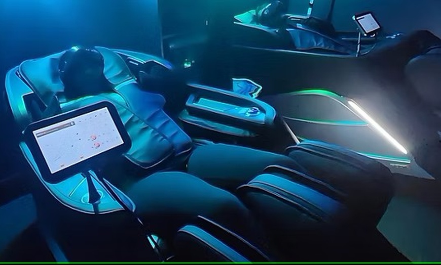 Image 3: Massage and Red Light Therapy Packages for One or Two at Zero-Gravity 