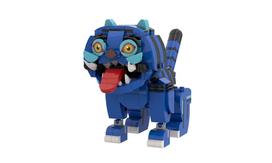 Image 5: Bausteinmodell im Stil von K-Pop Demon Hunters