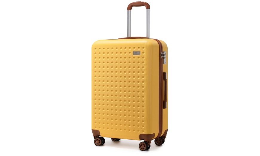 Image 29: Valise ABS avec design circulaire