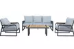 Home Deluxe Gartenlounge Set MARABA für 5 Personen inklusive Auflagen - Second Medium