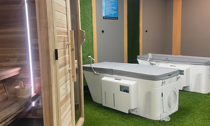 45-Minute Cold Plunge, Sauna and Red Light Therapy Sessions