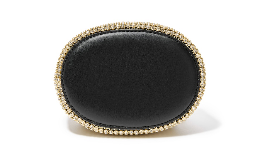 Image 8: Bolso bombonera de fiesta con apliques brillantes