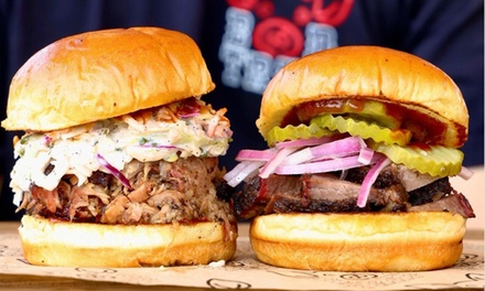 Pulled Pork Sandwich Combo - B and D Trap