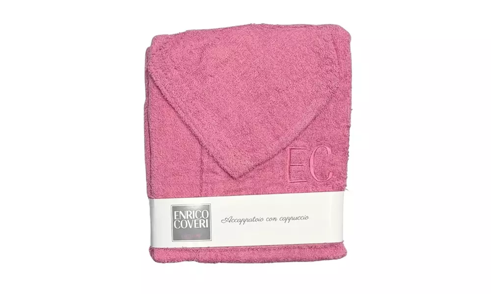Accappatoio Enrico Coveri in spugna di cotone