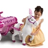 Image 5: Disney Princess 6v Electric Ride-on Horse & Carriage 