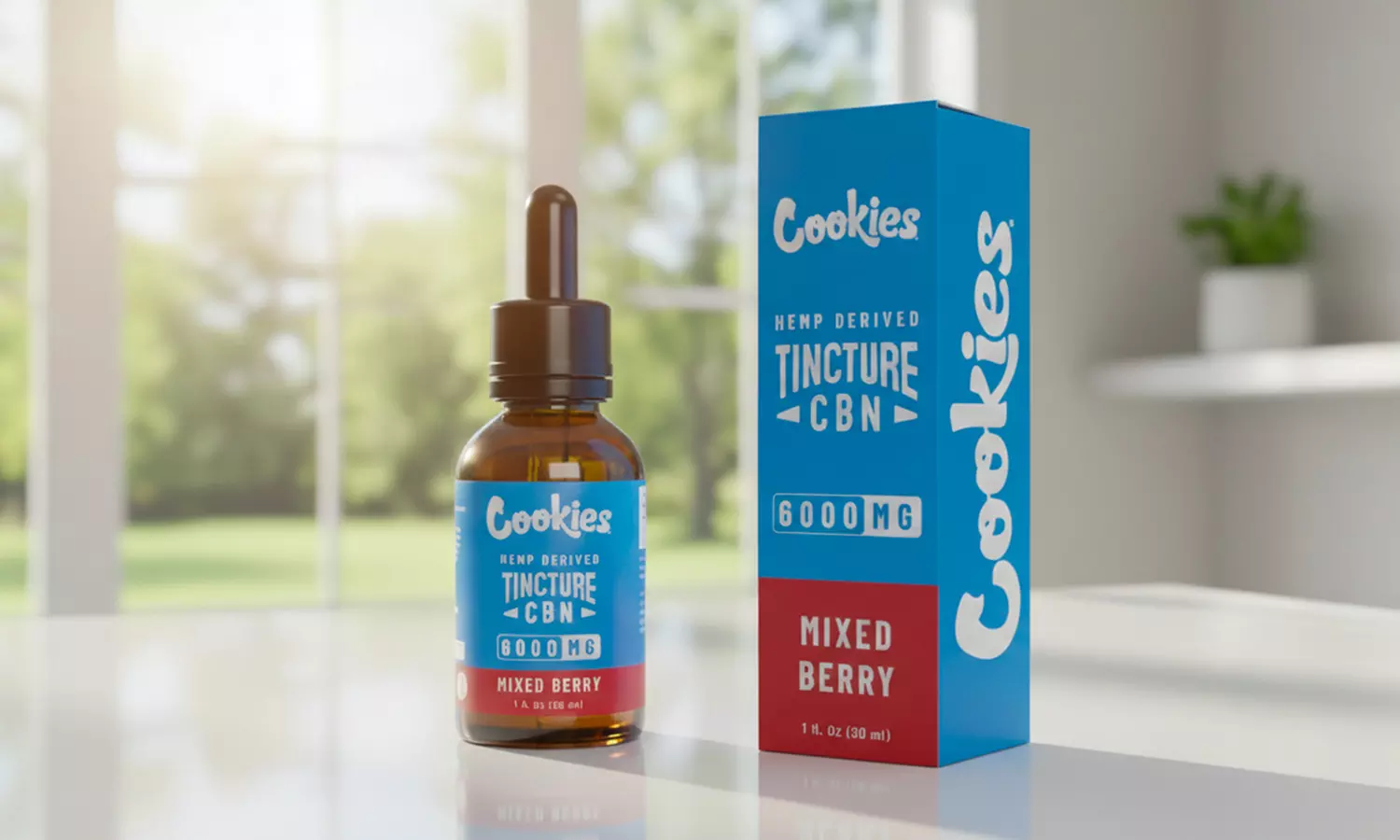 Cookies CBN Tincture 6000mg - Mixed Berry