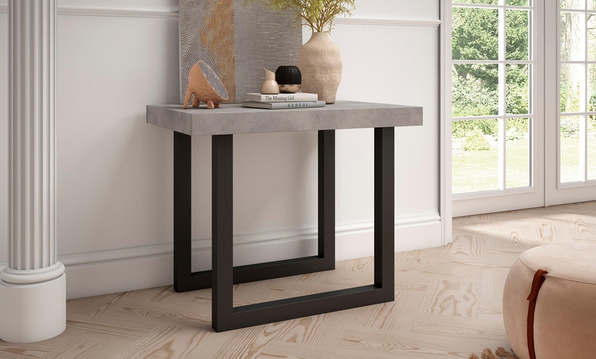 Image 30:  Mesa consola extensible, 140 cm