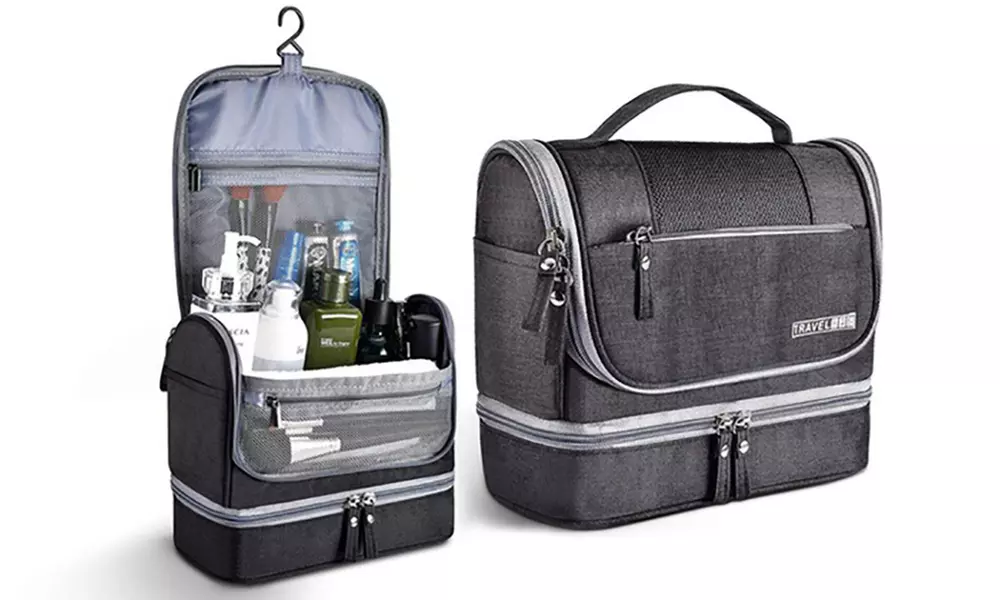 Trousse de toilette imperméable, coloris au choix