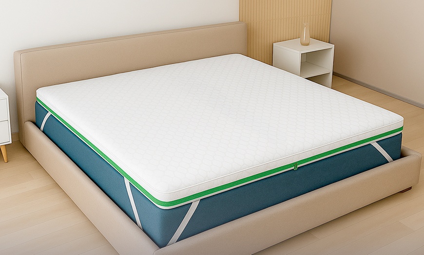 Image 1: Breeze-Memory-Schaum-Topper mit 9 Zonen