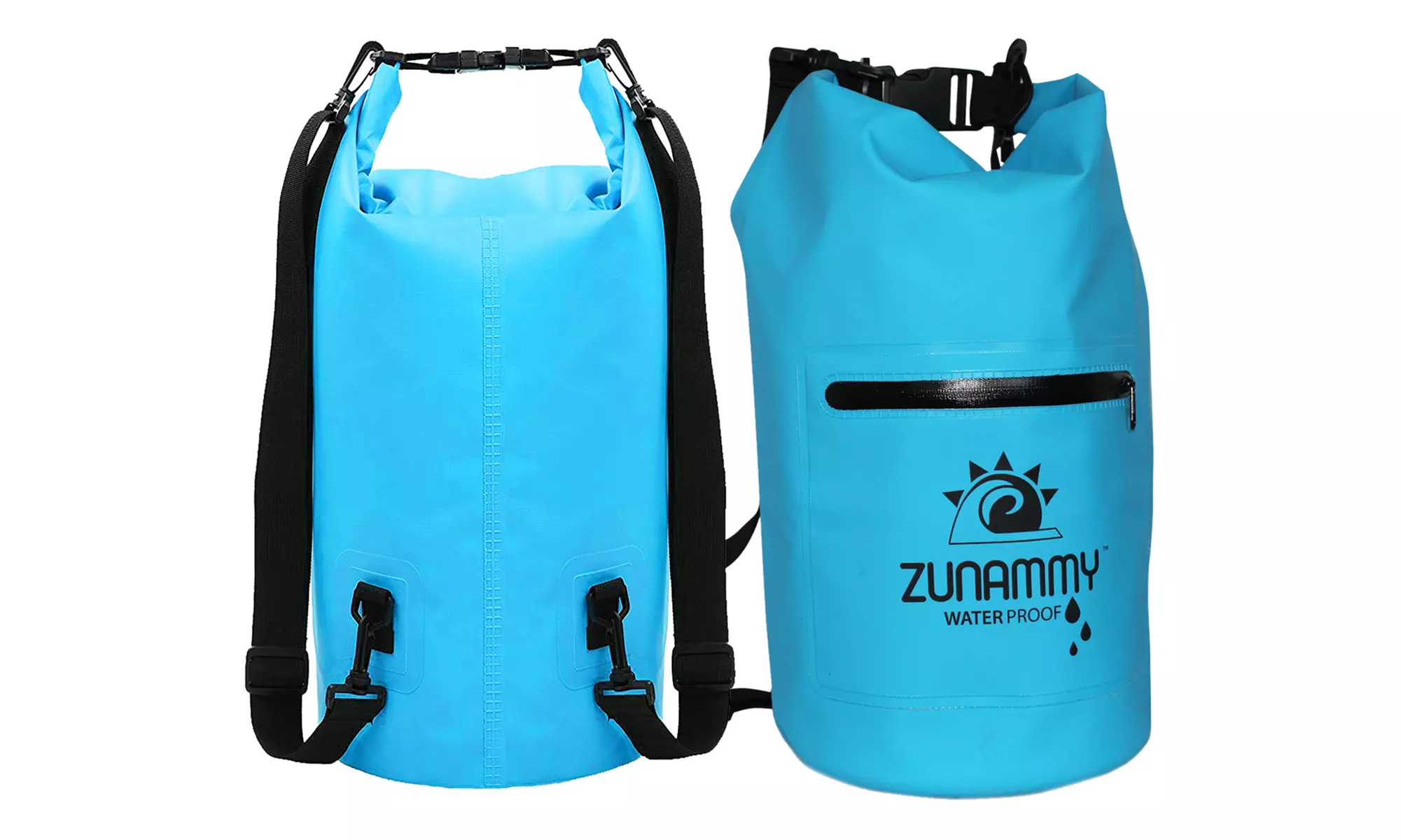 Waterproof Floating Duffel Dry Bag with Shoulder Strap and Zipper