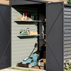 Image 11: Outdoor Garden Steel Storage Sheds