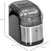 Image 5: HomCom 12kg Countertop Ice Machine with Scoop