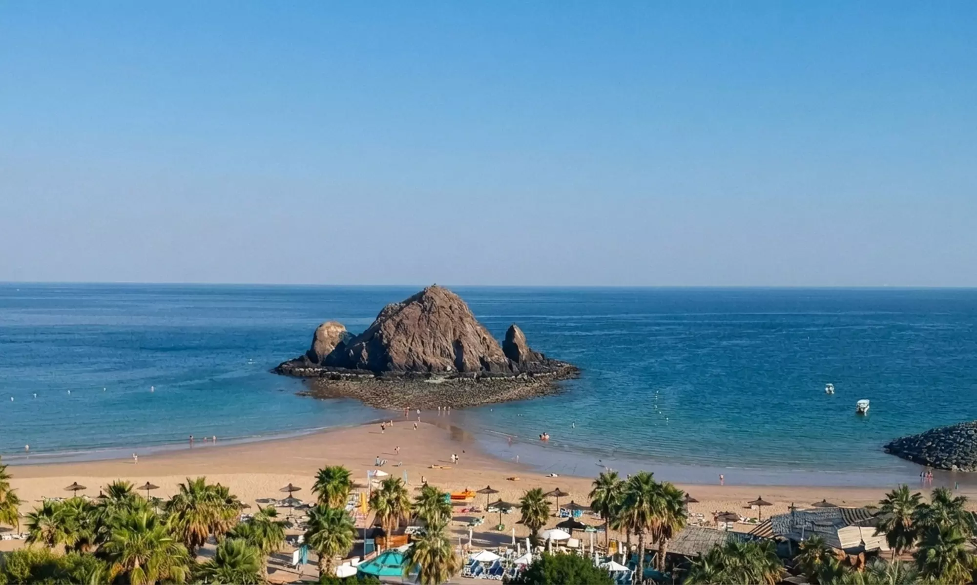 Shore Dive to Snoopy Island's Thriving Reef in Fujairah Marine Park