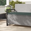 Image 1: Outsunny 151.5L Storage Garden Bench with Cushion