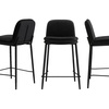 Image 10: Lot de 2 chaises de bar "Amir" de DOOSENSE