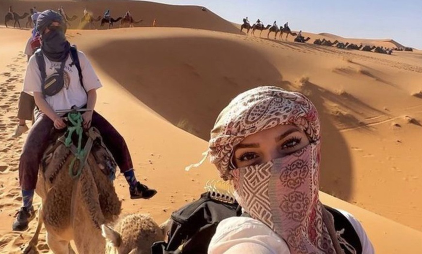 Image 2: 60-Min Morning Desert Camel Ride – Self-Drive Experience for 1–3
