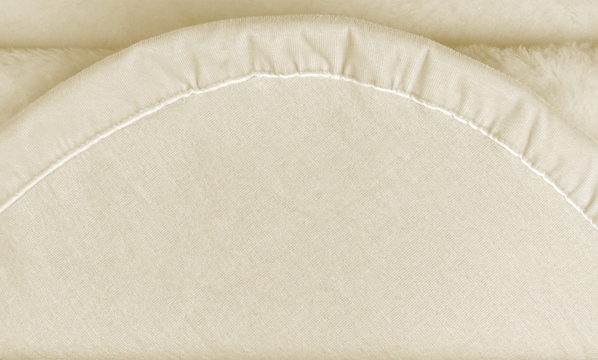Image 2: Coperta matrimoniale in lana merinos