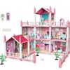 Image 8: Deao Dream House Doll Set, Fully Furnished for Imaginative Play