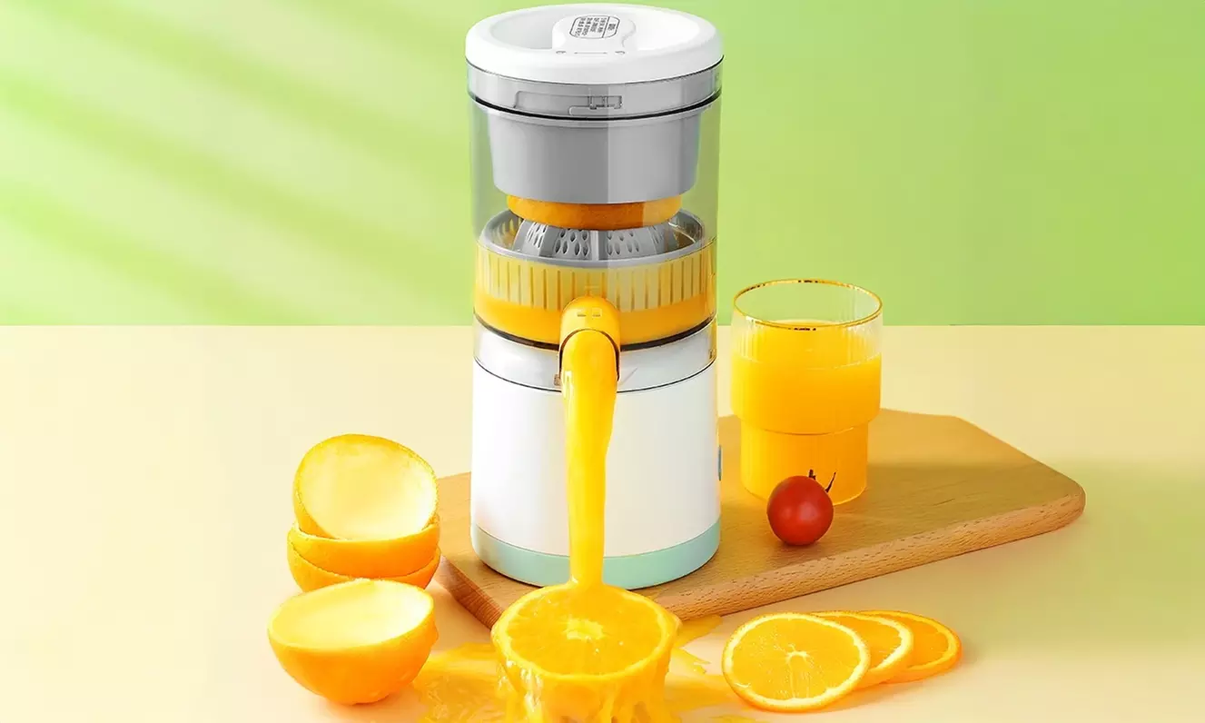 Exprimidor eléctrico recargable