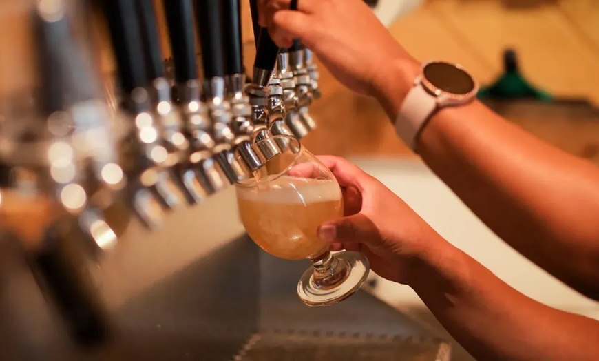 Image 7: Five-Beer Flight for One, Two or Four