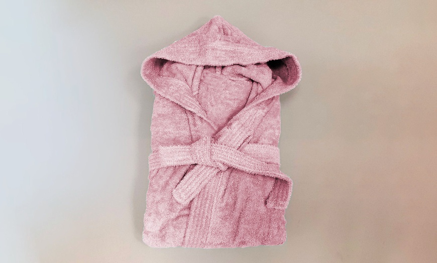 Image 13: Accappatoio in spugna unisex
