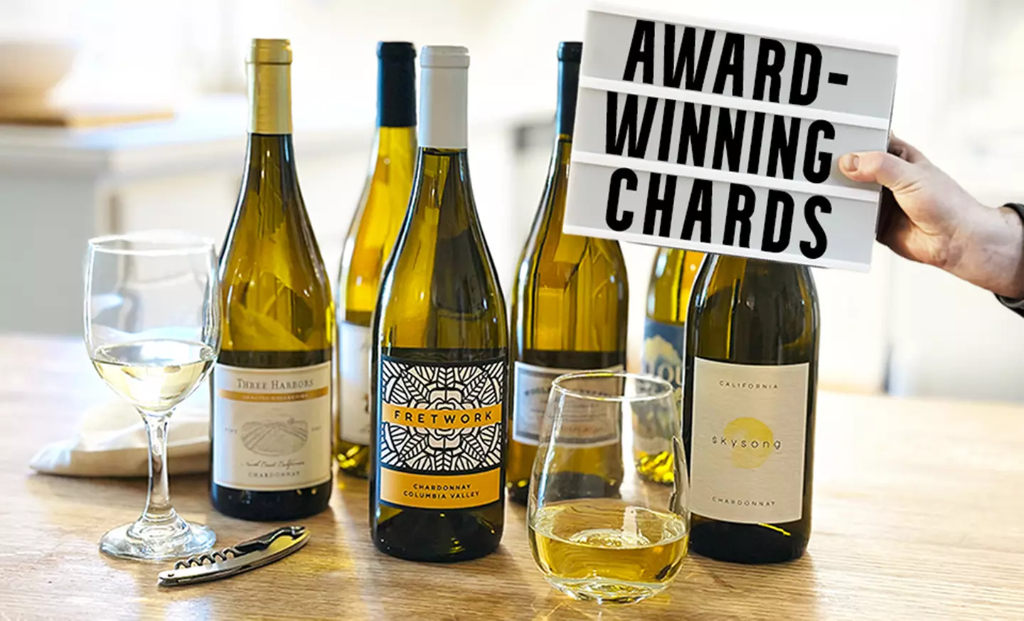 77% Off 6-Bottle Chardonnay Collection from Swirl Wine Shop 