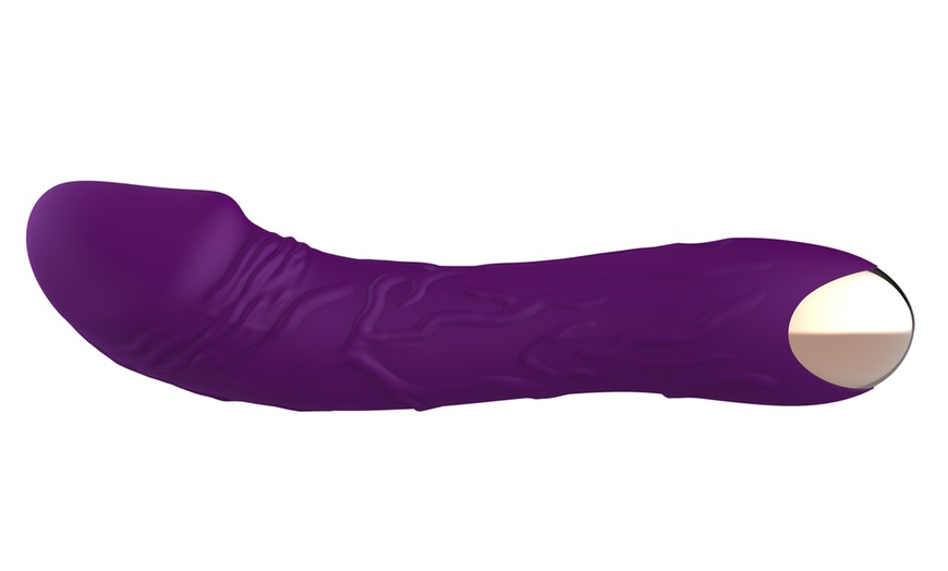 Image 2: Waterproof 20 Speeds G Spot Vibrator Recharge Vibrating Dildo Bachelorette Gift