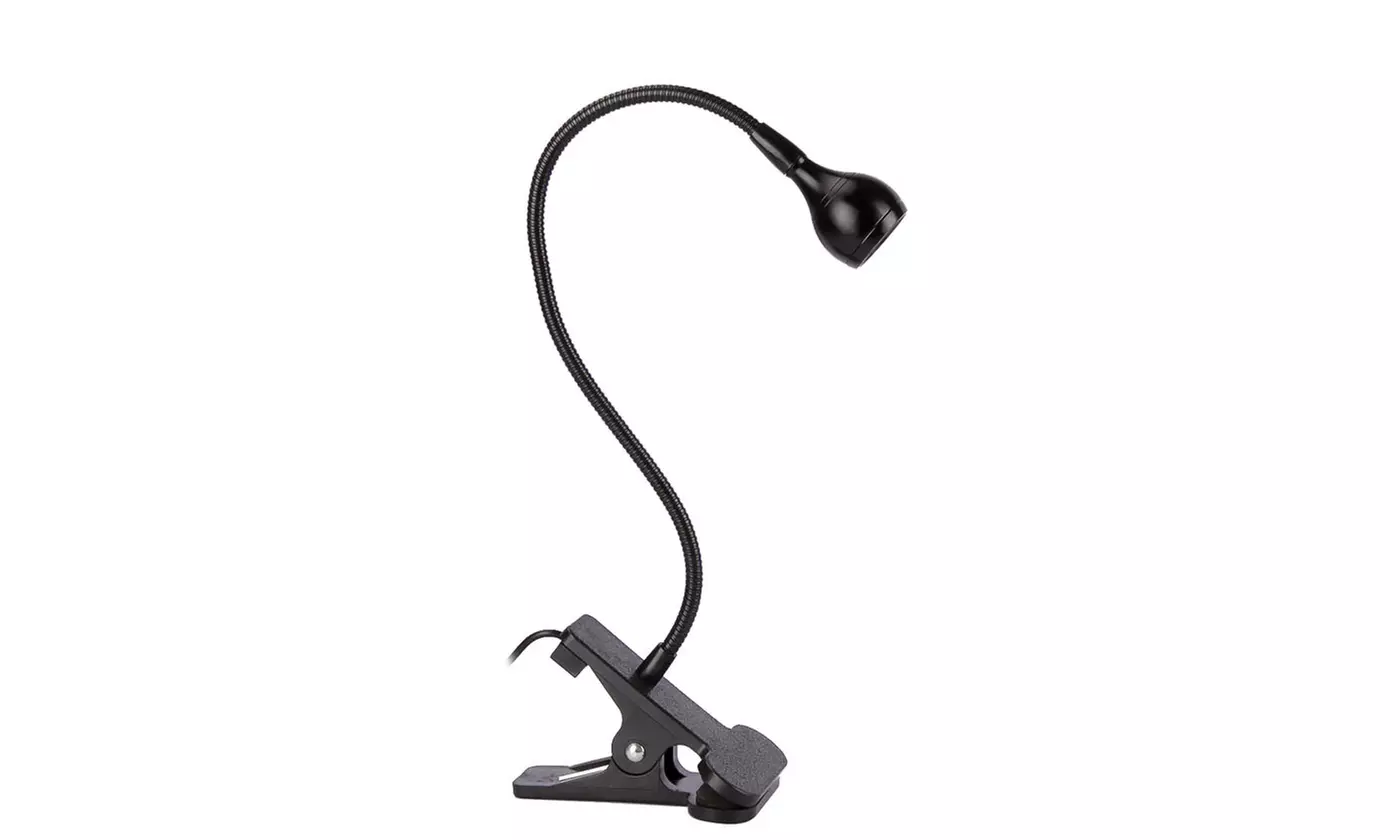 USB Clip on Night Light Reading Light Lamp for Desk Bed Computers