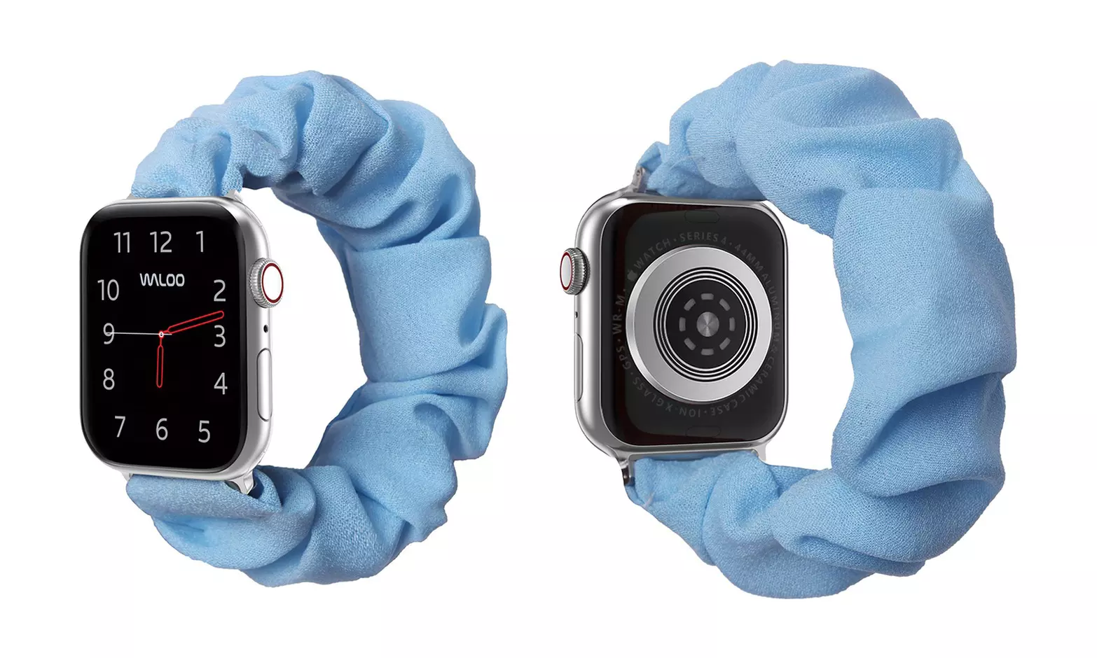 Waloo Elastic Scrunchie Band for All Apple Watch Series