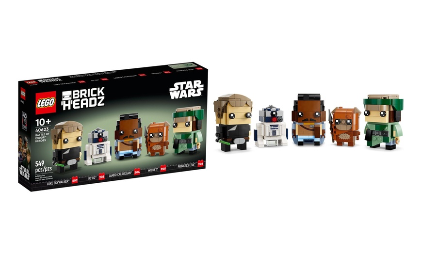 Image 4: LEGO BrickHeadz, Disney and Star Wars Character Collections