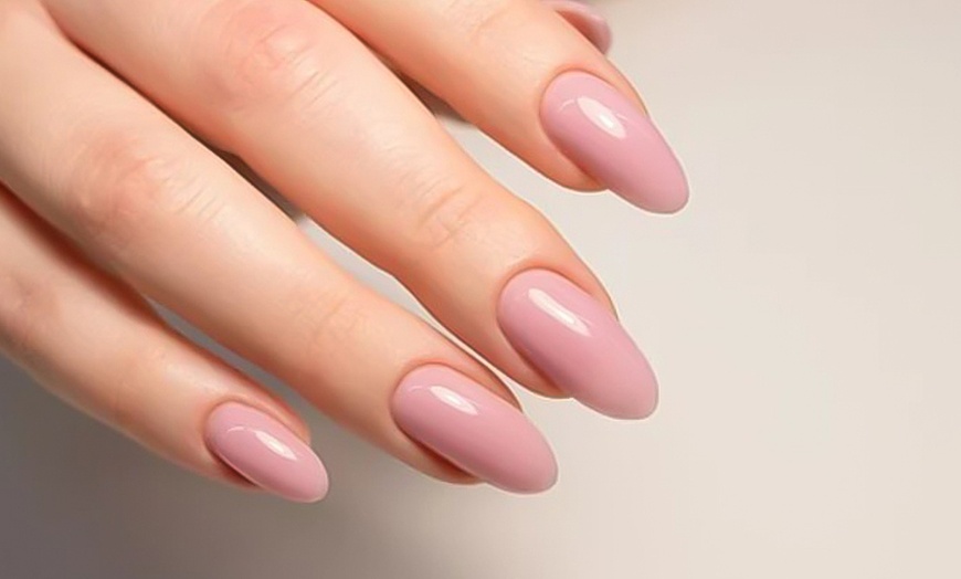 Image 3: Biab or Shellac Medi-Pedi for Strong, Beautiful Nail at Villux Therapy