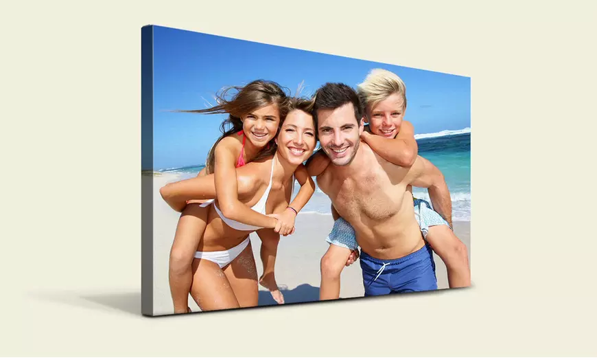 Image 2: Foto-lienzo personalizable en Printerpix