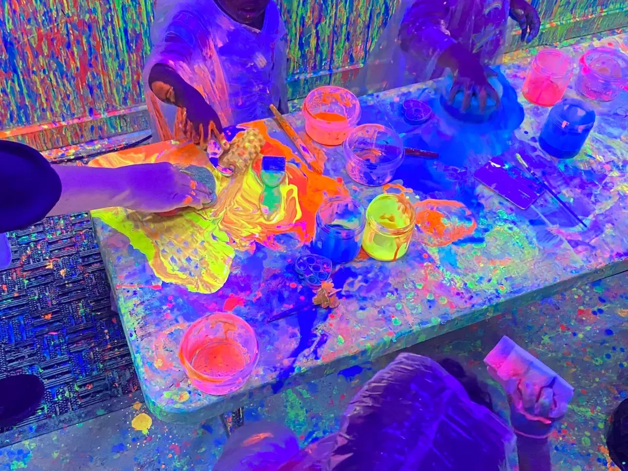 Splatter Paint Experience at The PaintGround