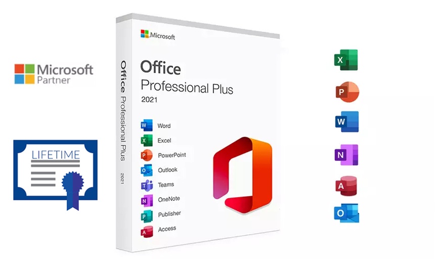 Image 1: Microsoft Office Professional Plus 2021 dla Windows 10/11