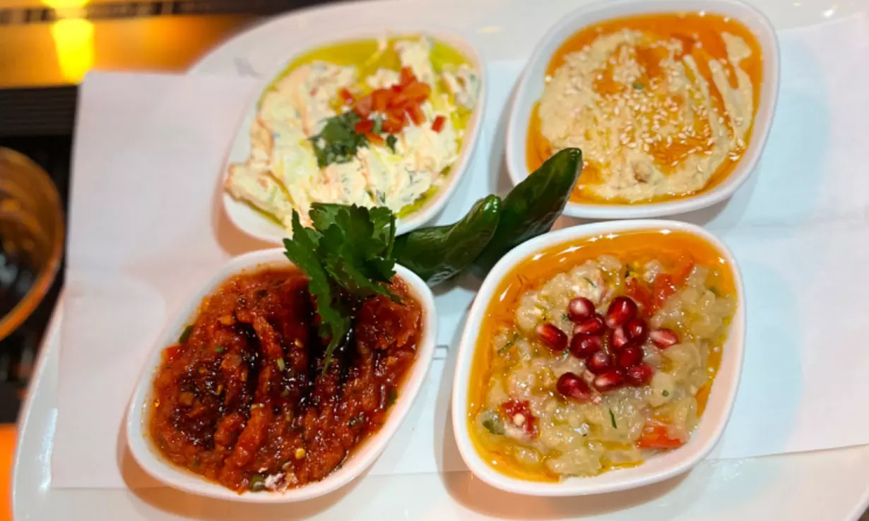 3-Gänge vegetarisches Lunch Menü nach Wahl für 1 bis 4 Personen