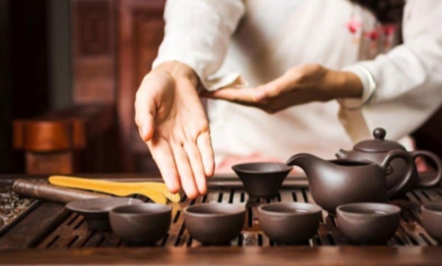 Image 5: One 90-Minute Tea Meditation with Zither or Crystal Bowl for 1 or 2 